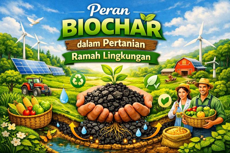 Peran Biochar dalam Pertanian Ramah Lingkungan