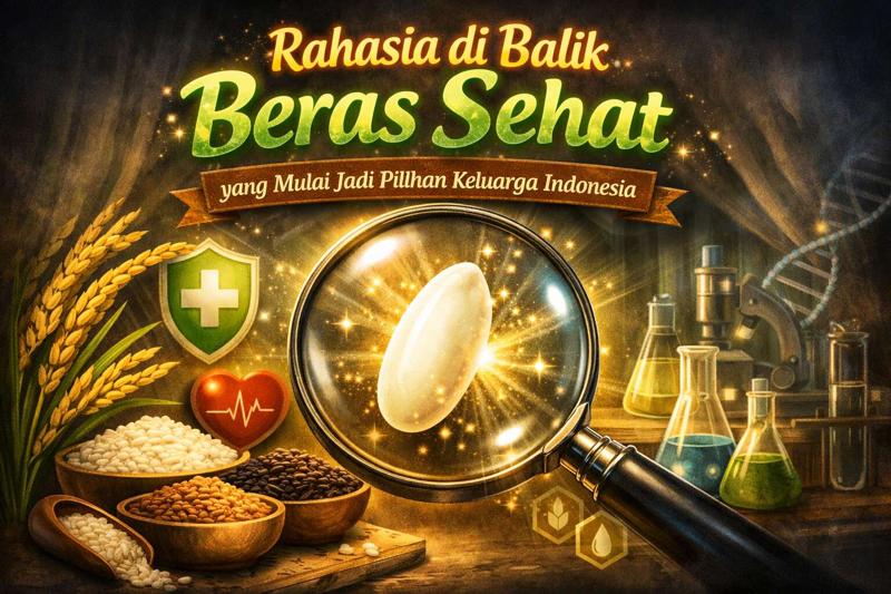 Rahasia di Balik Beras Sehat yang Mulai Jadi Pilihan Keluarga Indonesia